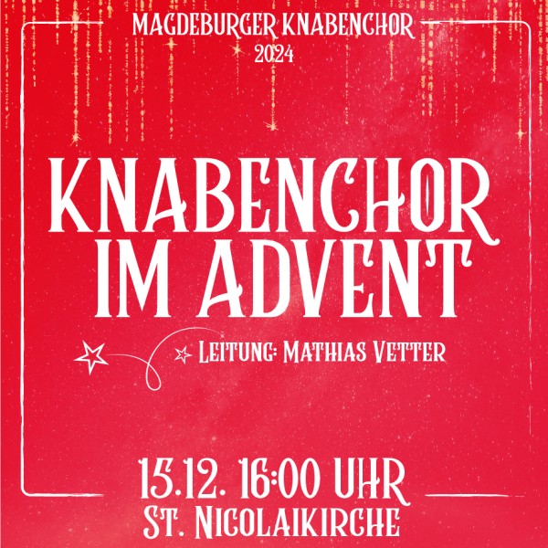 ©Magdeburger Knabenchor e.V.