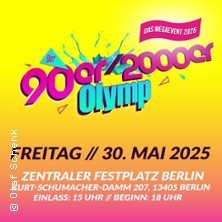 Der 90er/2000er Olymp 2025 - Die besten Live-Acts der 90er / 2000er Jahre!