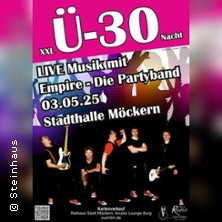 XXL Ü30 - Die große Ü30-Partynacht in der Stadthalle Möckern