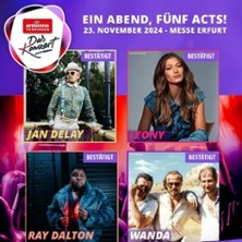 Antenne Thüringen - Das Konzert / Ein Abend 5 Acts! Jan Delay, Nico Santos, Leony, Ray Dalton, Wanda